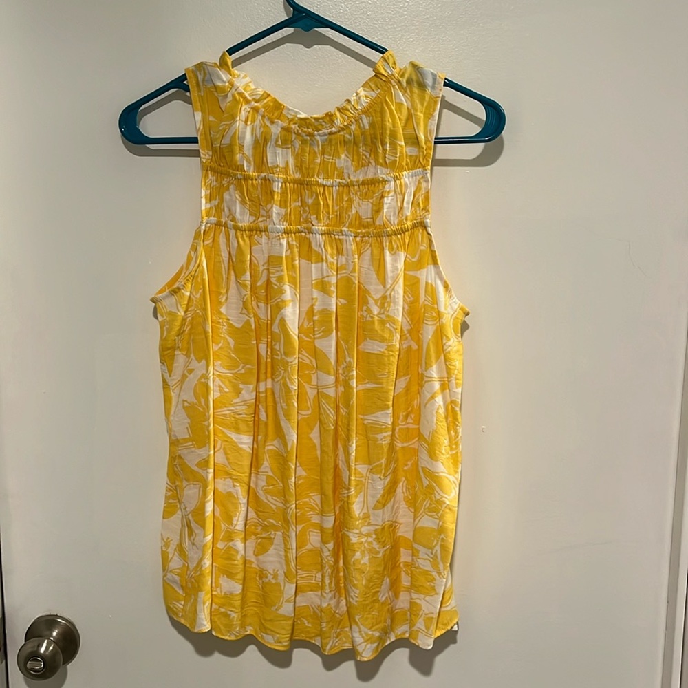 Yellow tank top